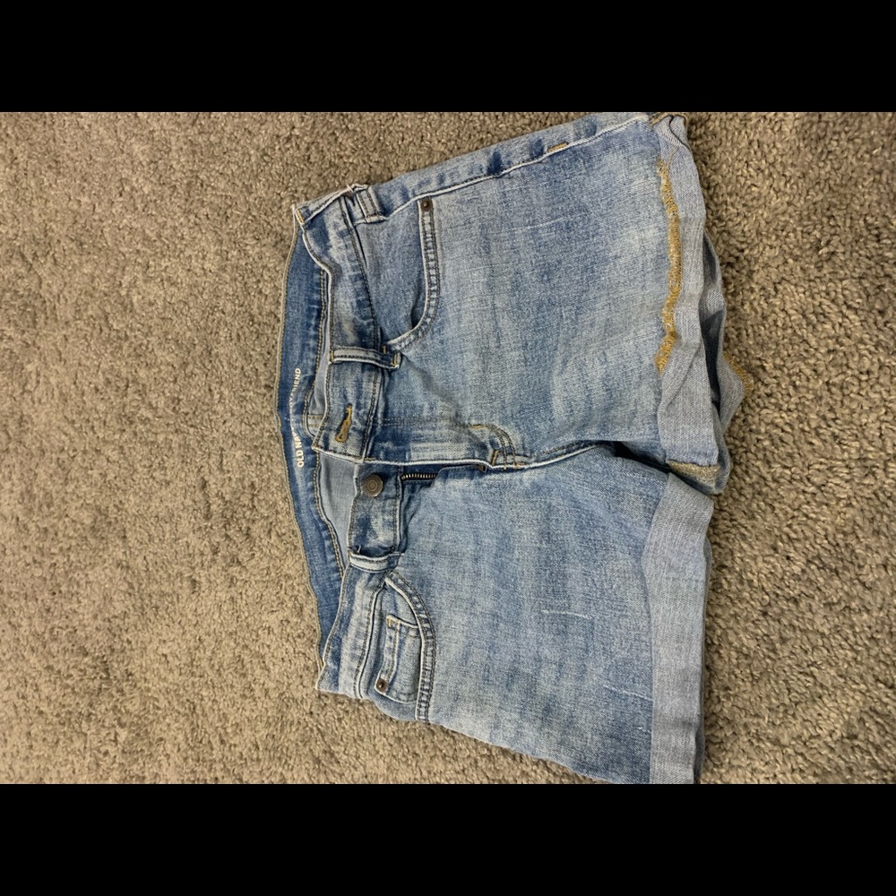 Blue  jean shorts